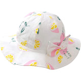Spring And Autumn Thin Female Baby Big Brim Sunscreen Summer Sun Hat Suitable For Children Aged 1-3