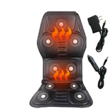 Electric neck Massager Back massage Chair Cushion Seat hine 9 motor Vibrator Home Car Office Lumbar Waist Pain Relief Pad Mat