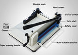 858-A4 Heavy Duty Trimmer Guillotine Photo A4 Size Desktop hine Manual Paper Cutter Cutting Tool