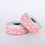 ESLNF Road Bike Handlebar Tapes Cherry Blossom Handles Wrap Shockproonti-slip Cycg Handle Belts with Bar Plugs