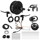 500W48V Rear Wheel Cassette Hub Motor E-bike Controller GD06 Display Thumb Throttle Power Assist Sensor 20/24/26/27.5/28/29inch