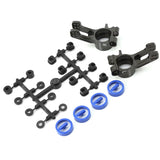 2Pcs Metal Rear C-Hub Carrier Caster Block IFW608B For Kyosho MP10 1/8 RC Car Upgrade Replacement