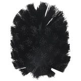 For Thorough and Easy Cleaning in Black Toilet Brush with Plastic Bristles