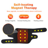 2PCS Self Heating Braces Sleeve Tourmae Support Keep Warm Knee Pads For Cold Legs Arthritis Joint Pain Relief