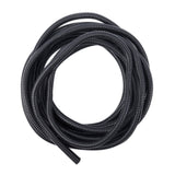 20 Ft Split Wire Loom Conduit Polyethylene Tubing Black Color Sleeve Tube 10mm inner diameter