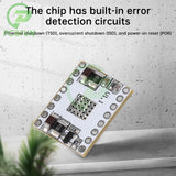 1-10Pcs TB67S109 Stepper Motor Driver Module Maximum 4A Current Drives 42/57 Motors