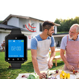 Wireless transmitter cafe hotel restaurant service system IP65 portable watch pager
