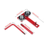 Chainsaw Tightening Repair Metal Bar Rail Closing Tool Adjustable Fit Different Gauge Bars