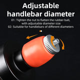 ESLNdjustable Handlebar End Bicycles - Waterproof Safety Warning Lights for Night Riding Mountain