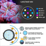 Keloray KELO AN30S Fish Tank 30W LED Lights Aquatic Plants Coral Plant Pets Animal Grow . Reef Light