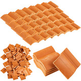 Building Set Miniature Roof Tiles Dollhouse Shingles Fake Tile Model Landscape