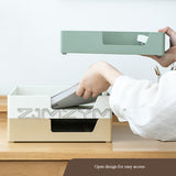 File Box Superimposed Magazine Document Storage Rack Multifunctional Paper Tray Desk Organizer Office Accessories