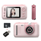 Video Camera Digital Camera SLR Camera Camera 2.4 Inch Kids Digital Camera Rotatable Lens Selfie Camera Toys Gift