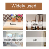 Chalk & Wax Paint Brush for Furniture - DIY Painting and Waxing Tool,Milk Paint,Stencils,Natural Bristles (4Pcs)