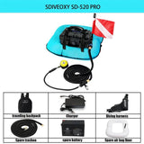 2024 New Portable Electric Ventilator Snorkels Scuba Diving and Snorkeg Underwater rescue fishing