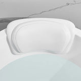 High Elastic Fiber SPA Pillow Bath Silicone Suction Cup Non-Slip Waterproof Neck And Back Cushion Headrest For Bathtub