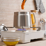 Stainless Filter Fine Mesh Tank Container Jug Large Capacity Storage Can Oil Strainer Pot Kitchen Cooking Tools
