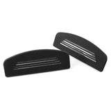Top-1Pair Motorcycle Front Footrest Insert Peg Trim For Street Electra Tri Road Glide Rider Foot Pedal Covers