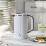 1pc, Small Electric Kettle, Travel Mini Hot Water Boiler Heater, 304 Stainless Steel 0.8L Portable Electric Kettles For Boiling Water, 5 Mins Coffee Kettle Travel Teapot With Auto Shut-Off, Summer