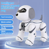Direct biomimetic children's remote control intelligent toy machine touch sensing dance accompanies electronic dog pets