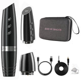 2023 New Ambition Permanment Make Up Battery Tattoo Machine Pen Brush Coreless Motor 4.0mm Stroke 1800mA/h Free Shipping