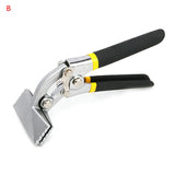 Multifunctional Seaming Pliers Sheet Metal Seamer Pliers Wide Head Bending Pliers Welding Clip Pliers Sheet Metal Bending Pliers