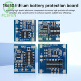 3S 12V 15A / 20A BMS 18650 Lithium Battery Protection Board 11.1V 12.6V Anti-overcharge With Balance And Temperature Control