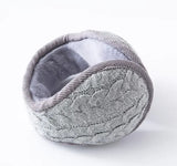 Winter Men's and Women's Soft Plush Foldable Earmuffs Outdoor Warm Windproof Earplugs