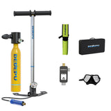 DEDEPU Scuba Equipment Underwater Diving Cyder Iator 0.5L Outdoor Oxygen Tank