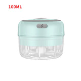 Mini Electric Garlic Grinder Chili Vegetable Chopper 100/250ML Wireless Portable Mixer hine Crusher Kitchen Blender