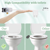 Toilet Bidet Attachment Smart Bidets Ultra-Slim Nozzles Self Cleaning Adjustable Water Pressure Easy Install HJ015G03 B
