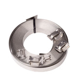 304 Kabel Tie Reel Metalen Hoop Binding Kabelbinder Elektrische Doos Industriële Pijpleidingen Tand Gesp Connector