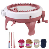 Sweater Hat Scarf Gloves Socks Handmade For Adults Kids Gift 48 Needles Round Smart Weaving Wool Knitting Machine