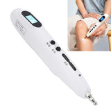 Electronic Acupuncture Pulse Massage Pen 9 Gears 650nm Red Light Dredge Acupoint Meridians Massager LY-508A