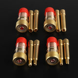 41Pcs/Lot TIG Torch Nozzle Ring Cover Gas Lens Glass Cup For WP17/18/26 Welding Accessories Tool Kit Set Retail