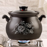 1pc Ceramic Casserole Dish With Lid, Ceramic Stew Soup Pot, High Temperature Resistant And Heat Resistant, Perfect For Kitchen