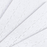 20 Sets Sublimation A4 Jigsaw With 120 Pcs DIY Heat Press Transfer Pearl Blank Puzzle