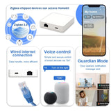 Zigbee 3.0 Wired Smart Bridge Matter Gateway Hub Siri Voice Control For Google Alexa Home Kit Durable