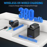 Bluetooth Barcode Scanner 2D Wireless Warehouse Portable Mini Wearable Ring 1D Bar Code Reader Support Android iOS Windows