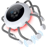 Octopus Claw Head Massager Electric LED Red Light Therapy Scalp Massager Vibrator Relaxation Stress Head Massager Instrument