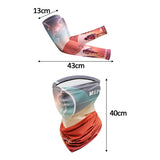 Arm Sleeves Neck Gaiter Sun Protection for Summer Face Cover