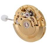 4 Hands 25 Jewels 2836 Automatic Mechanical Watch Movement Date At 3 O'Clock for ETA 2836-2 GMT Gold