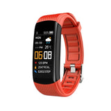 C5S Color Screen Watch Sports Heart Rate Monitoring Alarm Clock Weather Waterproof Pedometer Smart Reminder Bracelet