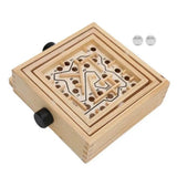 Dementia Ball Labyrinth Table Game Wooden Maze Puzzle Anti-Dementia Toy Alzheimer Disease