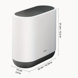 1pc Simple Press Type Trash Can, Clip Seam Toilet Garbage Can, Household Garbage Storage Box With Lid, Living Room Bedroom Bathroom Trash Can, Home Essential