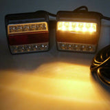 Car Submersible Trailer Lights Kit Boat Marker Universal Steering Tail Light Truck Waterproof brake light
