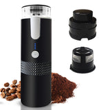 Portable Electric Espresso Machine - 6oz Single Serve, Mini Coffee Maker, Automatic Brew for Camping, Travel, Car, Office