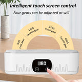 Ultrasonic Cleanser - High Frequency Ultrasound Cleaning Bath for Glasses, Jewelry & More