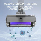 2000mAh Intelligent Wireless Handheld or Scrubber Household Fully Automatic Electric Mop Dry And Wet Dual-purpose Sweeping