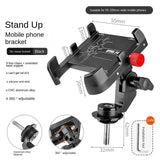 ESLNF Bicycle Mobile Phone Stand Aluminum Alloy Mountain Bike Anti-Shake Shock Absorption Navigation Bracket
